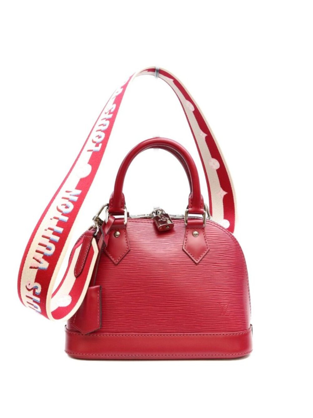 Louis Vuitton Epi Framboise Alma BB Shoulder Bag